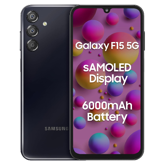 Samsung Galaxy F15 5G Ash Black 6GB 128GB